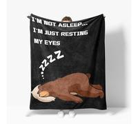 IBTKQSM Dad Funny Gifts Throw Blanket, from Daughter Son,Best Christmas Thanksgiving Blanket Gifts for Dad Grandpa Husband Brother and Men 60" X 80"