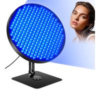 Ibtyzo Solarium for Home, 50 W Tanning Light Solarium, Face Tanning Daylight with 250 LEDs, 360° Adjustable Tanning Lamp, Face Tanning Solarium for Face and Body with Timer