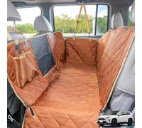 iBuddy Dog Seat Cover for SUV and Small Truck, Waterproof Car Hammock Heavy Duty Back Seat Cover for Dog with Mesh Window Durable Scratchproof Pet Car Seat Protector for Rav4 CR-V Jeeps