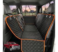 iBuddy XXL Dog Seat Cover for Trucks with Mesh Window Waterproof Dog Truck Hammock Durable Back Seat Protector for Full Size Pickup Trucks Machine Washable X-Large Truck Pet Seat Cover for Ram 1500
