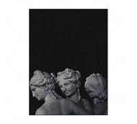 IBUKHSDGYIFH Modular Canvas HD Black Greek Sculpture Prints Wall Art Posters Paintings Living Room Home Decor Pictures Unframed-30x40cm