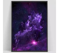 IBUKHSDGYIFH Space Poster Galaxy Stars Wall Art Pictures Nebula Clouds Starry Sky Canvas Painting Solar System Planet Earth Home Decor Prints Unframed-50x75cm