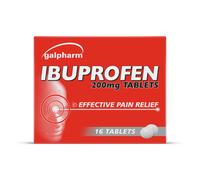 Ibuprofen Caplets 200mg 16 Tablets