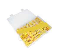 Ibuw X2 Capacitor 275VAC 135PCS-14Kinds 102K-105K 1NF~1UF Assorted Kit BIANMTSW