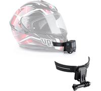Ibuyke Motorcycle Helmet Chin Mount Kit For Gopro, Helmet Adhesive Mount With Phone Clip For Gopro Hero 10/9/8/7/6/5 Action Camera