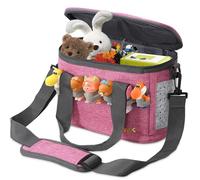 IBVIVIC Toniebox Carrying Case for Toniebox Figures/Starter Set Carrying Case Organizer for Figurine Characters (Pink)