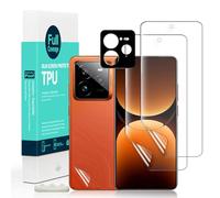 Ibywind 2 Pcs Screen Protector For Realme GT 7 Pro 5G,Flexible TPU Film,With 1Pc Camera Lens Protector,1Pc Back Film[Easy to install]