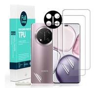 Ibywind for Honor Magic 7 Lite/X9c 5G Screen Protector,2-Pack,Hydrogel Film with Camera Lens Protector,Easy Installation Tool,Bubble-Free,Fingerprint Unlock Compatible,Anti-Shatter,Anti-Scratch