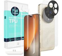 Ibywind for Honor Magic8 Pro 5G Screen Protector,2-Pack,Hydrogel Film with Camera Lens Protector,Easy Installation Tool,Bubble-Free,Fingerprint Unlock Compatible,Anti-Shatter,Anti-Scratch