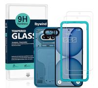 Ibywind for Nothing Phone (4a) 5G Screen Protector,2-Pack,9H Hardness Tempered Glass with Camera Lens Protector,Easy Installation Tool,Bubble-Free,Fingerprint Unlock,Anti-Shatter,Anti-Scratch