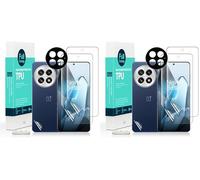 Ibywind for OnePlus 13 5G Screen Protector,4-Pack,Hydrogel Film with Camera Lens Protector,Easy Installation Tool,Bubble-Free,Fingerprint Unlock Compatible,Anti-Shatter,Anti-Scratch