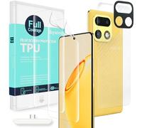 Ibywind for Realme 16 Pro+ Screen Protector,2-Pack,Hydrogel Film with Camera Lens Protector,Easy Installation Tool,Bubble-Free,Fingerprint Unlock Compatible,Anti-Shatter,Anti-Scratch