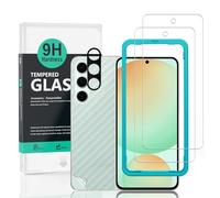 Ibywind for Samsung Galaxy S25 FE 5G Screen Protector,2-Pack,9H Hardness Tempered Glass with Camera Lens Protector,Easy Installation Tool,Bubble-Free,Fingerprint Unlock,Anti-Shatter,Anti-Scratch