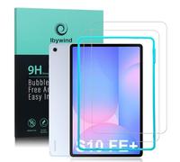 Ibywind For Samsung Galaxy Tab S10 FE+(13.1 Inches) Screen Protector,2 Pack Tempered Glass [Fingerprint Reader,Easy to install]
