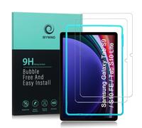 Ibywind for Samsung Galaxy Tab S9/Tab S10 FE/Tab S10 Lite Screen Protector,2-Pack,9H Hardness Tempered Glass with Easy Installation Tool,Bubble-Free,Fingerprint Unlock,Anti-Shatter,Anti-Scratch