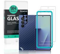 Ibywind for Samsung Galaxy Z Fold7 5G Screen Protector,2-Pack,9H Hardness Tempered Glass with Camera Lens Protector,Easy Installation Tool,Bubble-Free,Fingerprint Unlock,Anti-Shatter,Anti-Scratch