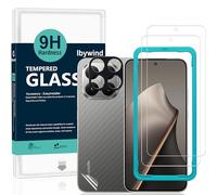 Ibywind for Xiaomi 15T 5G Screen Protector,2-Pack,9H Hardness Tempered Glass with Camera Lens Protector,Easy Installation Tool,Bubble-Free,Fingerprint Unlock,Anti-Shatter,Anti-Scratch