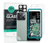 Ibywind Screen Protector For OnePlus 10T 5G 6.7"[2 Pack],9H Hardness Tempered Glass,With 1Pc Camera Lens Protector,Easy to Install