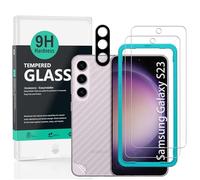 Ibywind Screen Protector For Samsung Galaxy S23 5G 6.1"[2 Pack],9H Hardness Tempered Glass,With 1Pc Camera Lens Protector,Easy to Install
