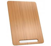 Ibyx Bamboo Sliding Tray for Kitchen Appliances - Countertop Appliance Slider with Rubber Wheels for Coffee Machine, Stand Mixer, Air Fryer - Worktop Rolling Tray (Natural, 24 x 35.5 x 2 cm)