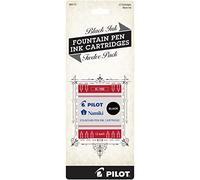 PILOT Namiki IC100 Fountain Pen Ink Cartridges, Black, 12-Pack (69110)