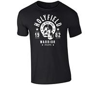 IC Clothing Holyfield Warrior The Real Deal Boxing Premium Black T-Shirt (XX-Large)