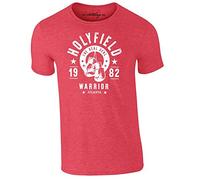 IC Clothing Holyfield Warrior The Real Deal Boxing Premium Red T-Shirt (Medium)