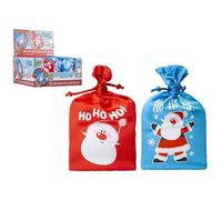 IC Electronic Santa Ho Ho Ho Laughing Bag - 1 Count - Assorted Red & Blue Colors - Fun Gadget For All Ages & Hilarious Prank Toy