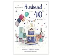 ICG Husband 40th Birthday, Birthday Card