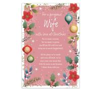 IC&G Christmas Card for a Gorgeous Wife, Heartfelt Verse