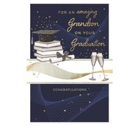 IC&G Graduation Card for Grandson, Congratulations on Your Graduation