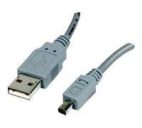 IC Intracom Manhattan Hi-Speed USB 2.0 mini Cable USB Connector Cable A/Male to mini B Male / 4-Pin 1.8 M