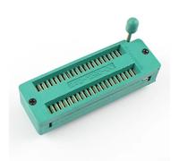 IC Socket ZIF 40-Pin with 1.778 mm Pitch Gold-Plated Pins Slim Design for DIP Test Programming Development Laboratory Electronics Projects Reusable Stable