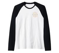 IC XC Nika Jesus Christ, Conqueror Orthodox Christian Raglan Baseball Tee