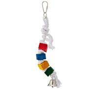 ICA BR100 Wooden Toy with Beads Large and Bell for Birds