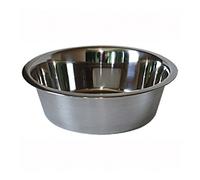 ICA CAS1290 Stainless Steel Standard Bowl Feeder for Dogs and Cats, Silver, 4.80 Litres, 29 cm