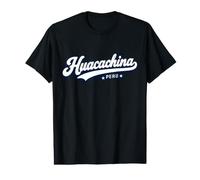 ICA Huacachina Peru Desert Oasis Travel Retro Vintage Style Value Graphic T-Shirt