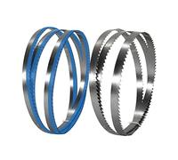 ICAMAS 2pcs 1650mm Carbon Band Saw Blade 1650x15x0.65mm Woodworking Bandsaw Tools 65 Inch TPI 6