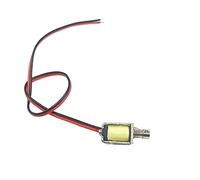 ICAMAS DC 3V 5V 6V 9V 12V 8mm*10mm Mini Tiny Push-Pull Square Solenoid Through Type Electromagnet Stroke 4mm (Color : 3V)