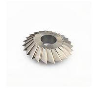 ICAMAS HSS High-speed steel double-angle milling cutter 45/60/90 degrees (Size : 90Dx45degreex27d)