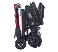 iCAN EasyFold X-12 2026 Electric Folding Mobility Scooter - Lightweight 22Kg with Battery, Automatic Fold, Long Range, LED Display - Portable Mobility Scooter for Seniors, Class 2, UK Regulated.