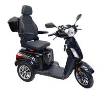iCan Explorer Mobility Scooter - Premium Mobility Scooter for Adults - Long-Range Battery, LED Lighting, Dual Storage, Adjustable Captain Seat - UK 12-Month Warranty