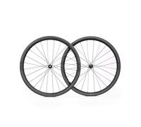 ICAN G40/G50 1320g/1375g Carbon Gravel Bike Disc Wheelset 700C Hooked Rimset 25mm Inner Width 36T Ratchet Hub (Compatible with XDR 12 Speed Freehub, G40)