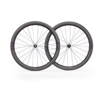 ICAN G40/G50 1320g/1375g Carbon Gravel Bike Disc Wheelset 700C Hooked Rimset 25mm Inner Width 36T Ratchet Hub (Compatible with XDR 12 Speed Freehub, G50)
