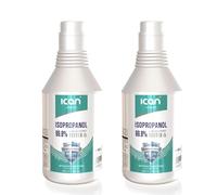 ican Isopropyl Rubbing Alcohol | Lab Grade 99.9% Cleaning Alcohol Uses for Electronics, Glass, Paint, Removing Grease 2 x 1000ml (2 L)