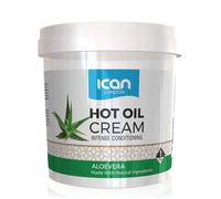 ICAN London Aloe Vera Hair Cream, Intense Conditioning Hot Oil Treatment, 1 kg