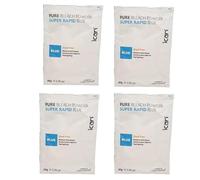 ican london dust free rapid blue hair bleach powder 4 X 80 g