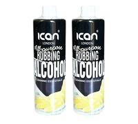 ican London Isopropanol 99% Pure Rubbing Alcohol For Cleaning, De-icer, Painting, Electronics 2 x 500ml