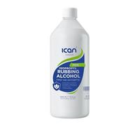 ican london isopropyl rubbing Alcohol 70% First aid Antiseptic 1000ml (1 litre)