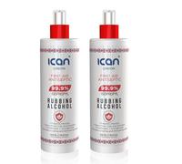 ican london isopropyl rubbing Alcohol 99.9% spray First aid Antiseptic 1 litre (2 x 500ml)